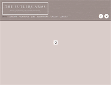 Tablet Screenshot of butlersarms.co.uk
